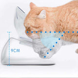 Gadgets d'Eve animaux de compagnie SAFEED™ : Bol Orthopédique Anti-Vomissements pour Chats